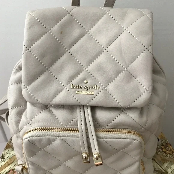 Authentic Kate Spade Mini Backpack Kate Spade Schuyler Mini Smoky Blue Saffiano PVC Leather  main image 2